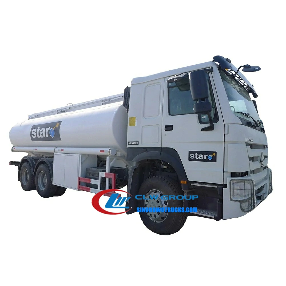 10 tyre Sinotruk Howo 25000liters oil tanker truck Armenia