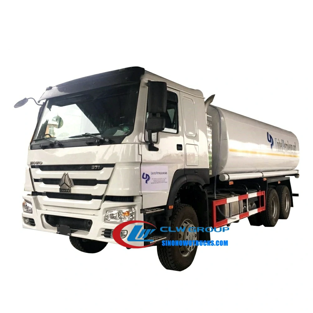 10 wheel Sinotruk Howo 20cbm fuel delivery truck Turkmenistan