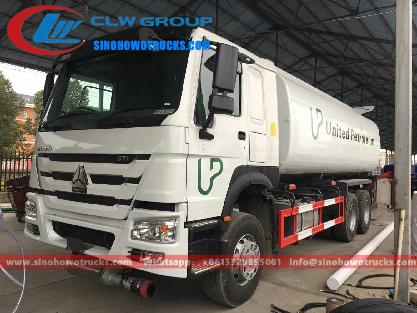 10 wheel Sinotruk Howo 20cbm fuel tanker for sale Turkmenistan