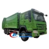 12 wheels Howo 16m3 garbage compression truck Malaysia