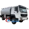 4x4 Sinotruk Howo 12000L mobile fuel dispenser truck for sale UAE