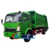 HOWO 6 tons rear loading rubbish truck for sale Malaysia