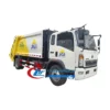 HOWO 7cbm waste truck for sale Comoros