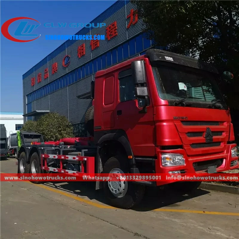 Sinotruk HOWO 20 tonne hooklift truck Botswana