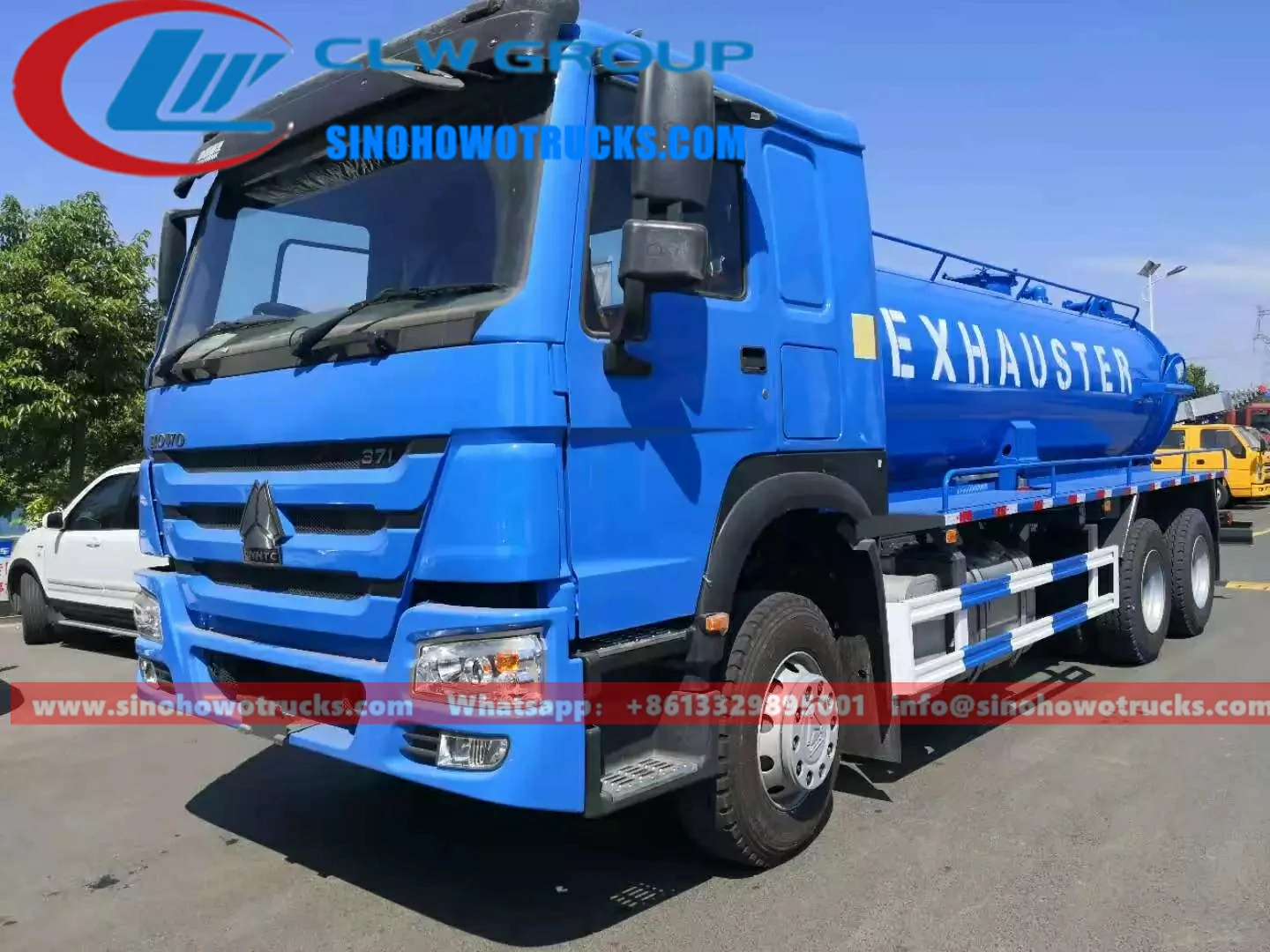 Sinotruk Howo 16 tons liquid vacuum truck Gabon