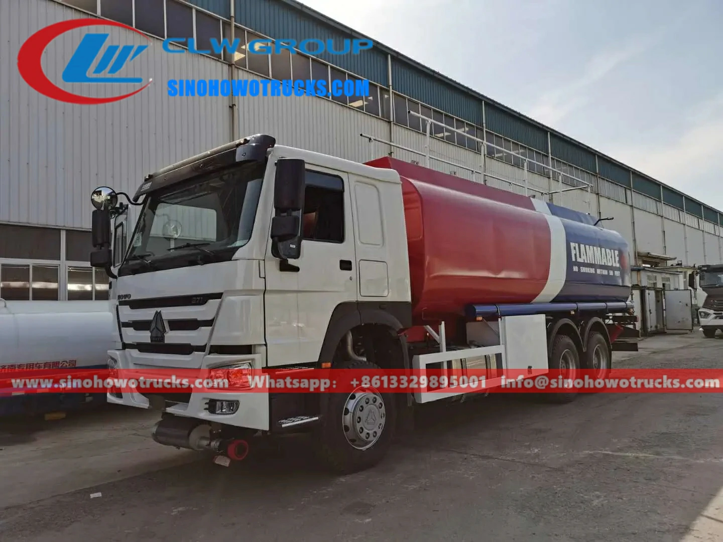 Sinotruk Howo 20 tons diesel tanker Myanmar