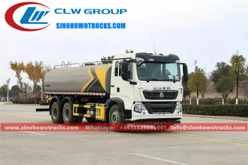 Sinotruk Howo 20mt truck mounted water tank Eritrea