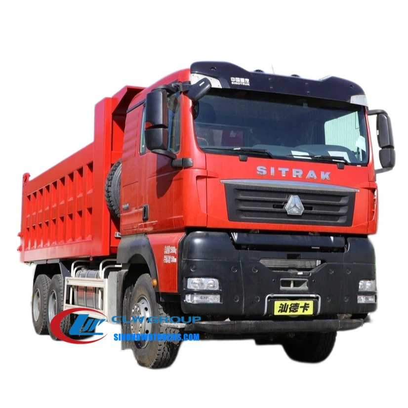 10 wheeler Sino SITRAK 20 ton dump truck Burundi