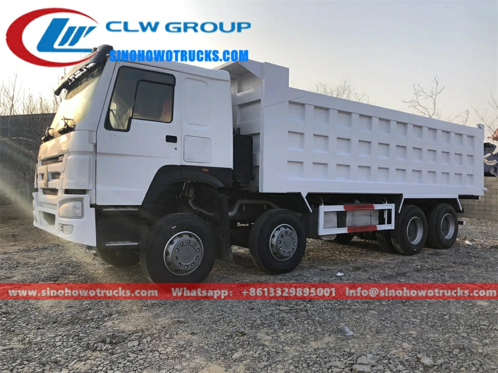 12 wheel Sinotruk Howo 30 cube biggest dump truck Malawi