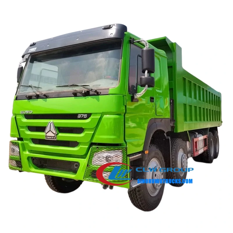 12 wheeler Sinotruk Howo large quarry dump truck Comoros