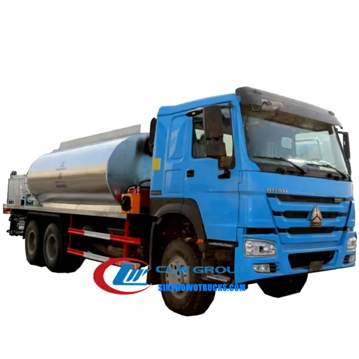 6x4 Sinotruk Howo 16 ton emulsion distributor truck for sale Laos