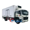 Sinotruk Howo 10 ton freezer truck with Hydraulic Tail Lift Malawi