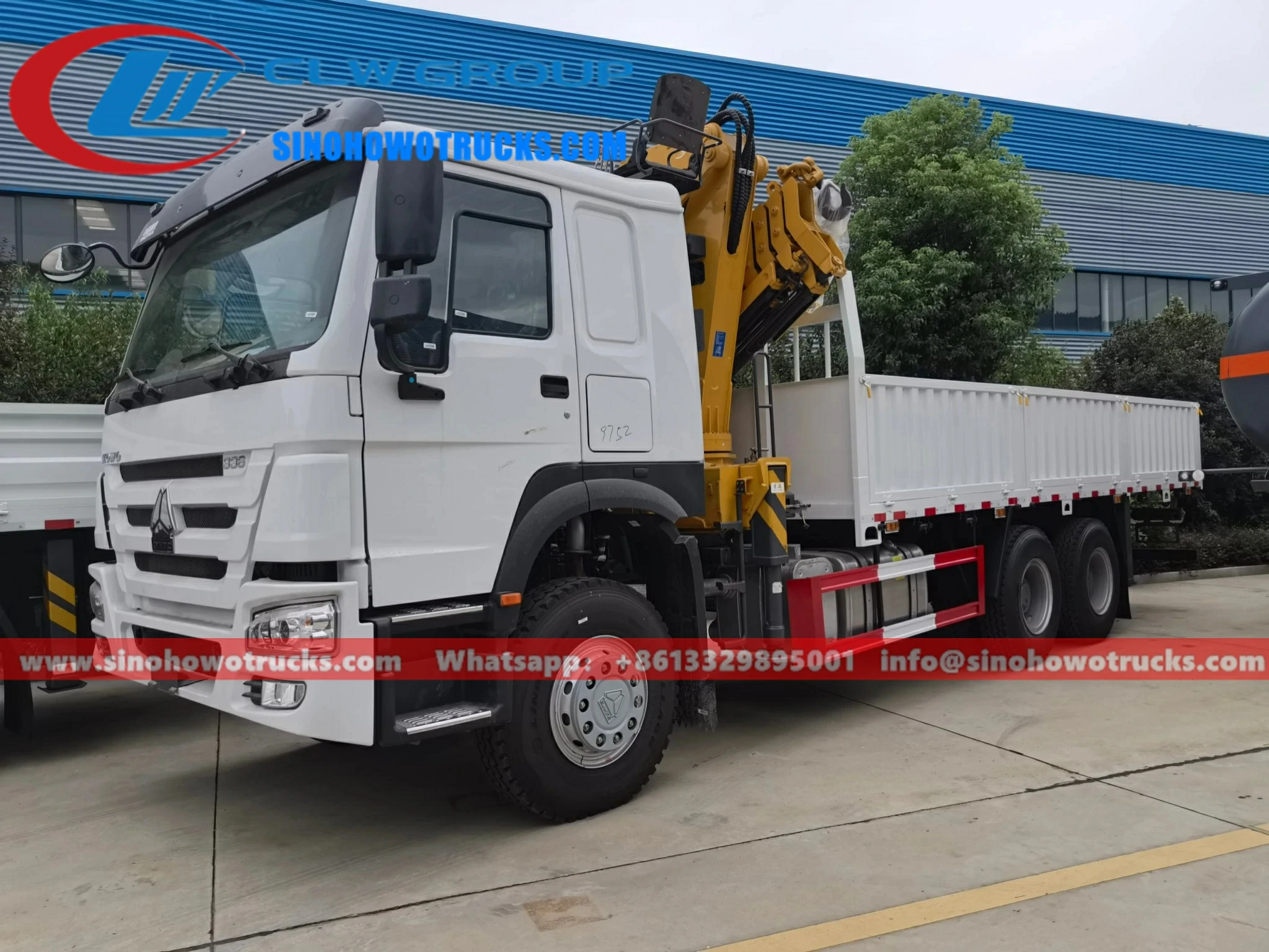 Sinotruk Howo 10t ton boom truck crane Thailand