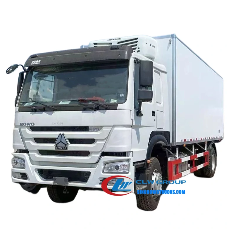 Sinotruk Howo 15 ton refrigerated box truck for sale Botswana