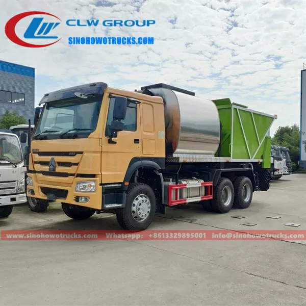 Sinotruk Howo 20m3 asphalt Chip Sealer truck Armenia