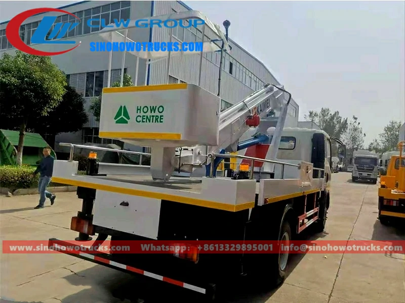 Sinotruk Howo 20meters boom lift truck Kyrgyzstan