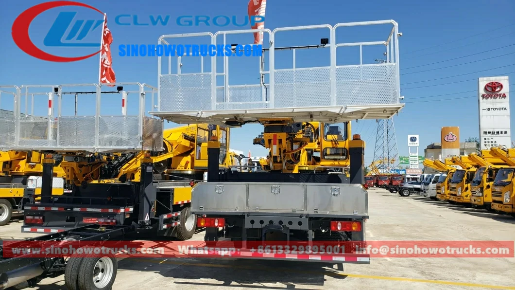 Sinotruk Howo 45-50meters cherry picker for sale Mexico