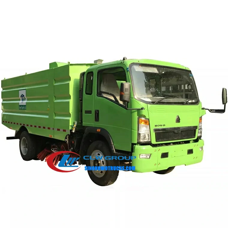 Sinotruk Howo 5 ton sweeper truck for sale Philippines
