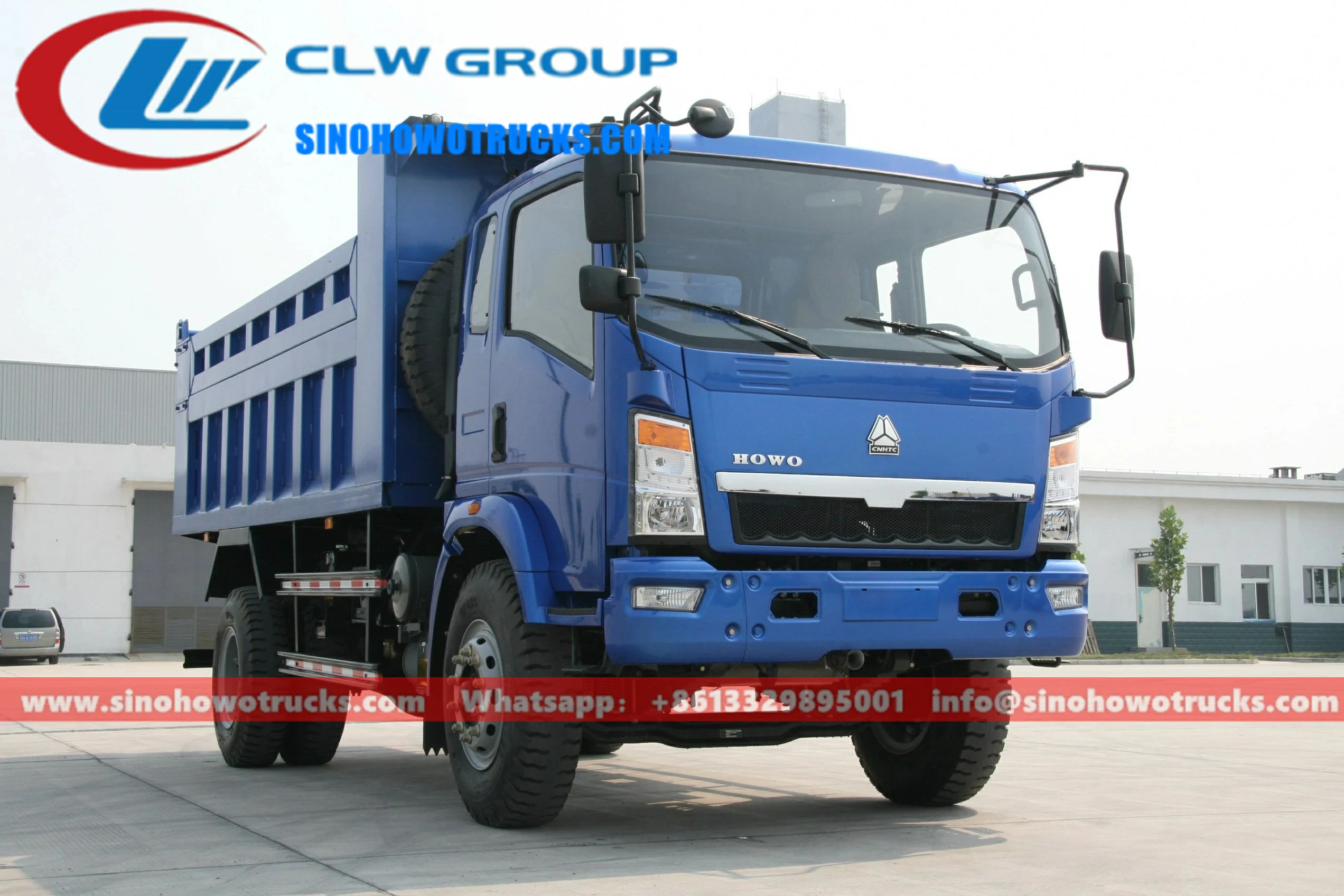 Sinotruk Howo 8 cube commercial dump truck Kenya