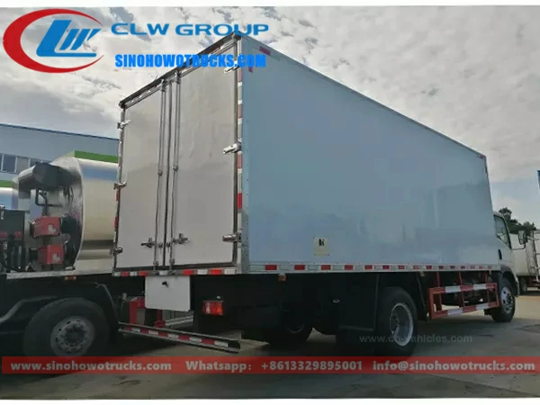 Sinotruk Howo 8 ton frigo box truck Namibia