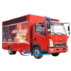 Sinotruk Howo mini led screen Fire propaganda vehicle Philippines