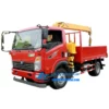Sinotruk Wangpai mini tipper crane truck for sale Kazakhstan