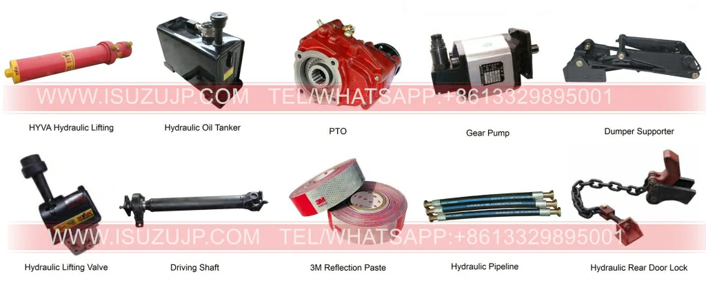 Sinotruk tipper truck parts